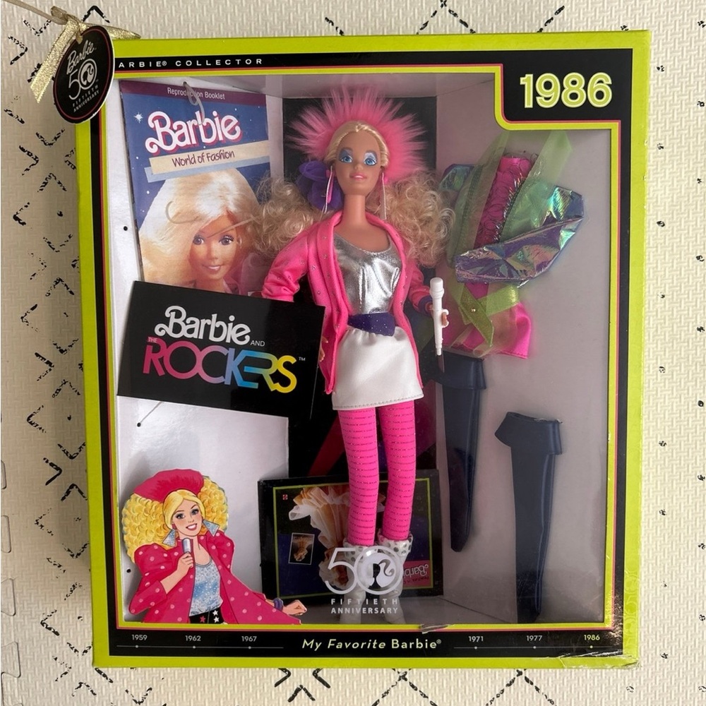 Barbie Rockers Doll with Pink and Silver Outfit